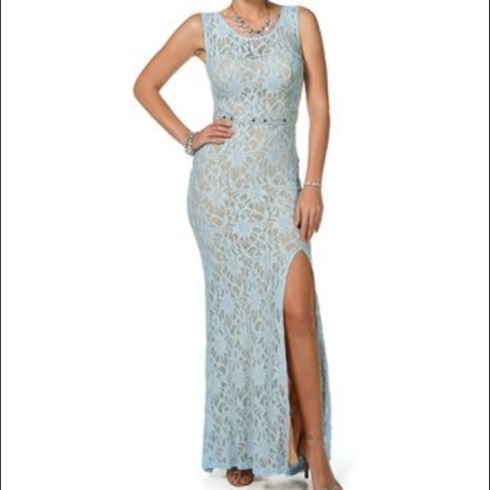 New Elegant Lace Jodi Kristopher Dress Size 1